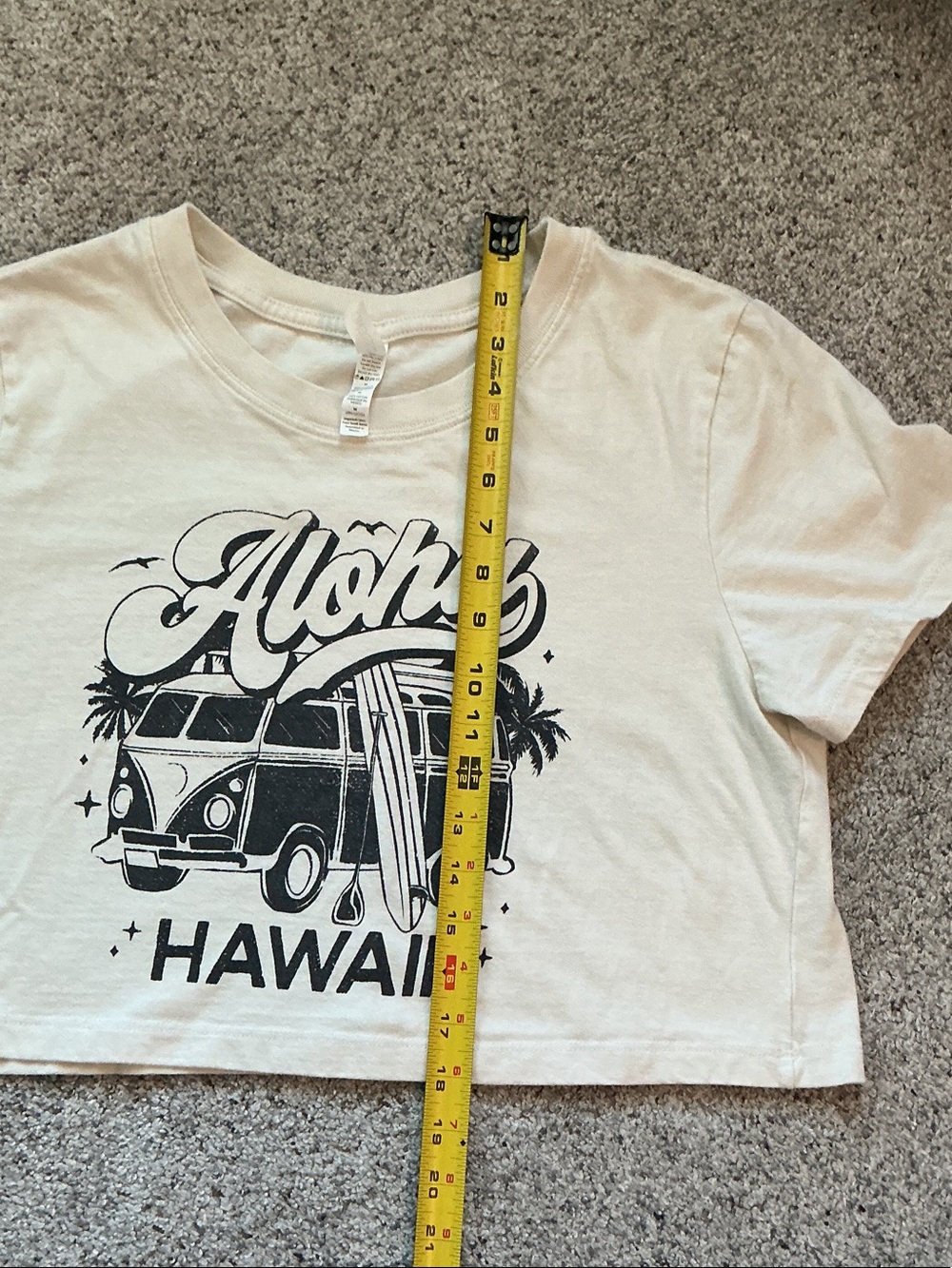 Bundle of 3 Graphic Tees ~ Yellow, Green, Cream - Picture 9 of 10